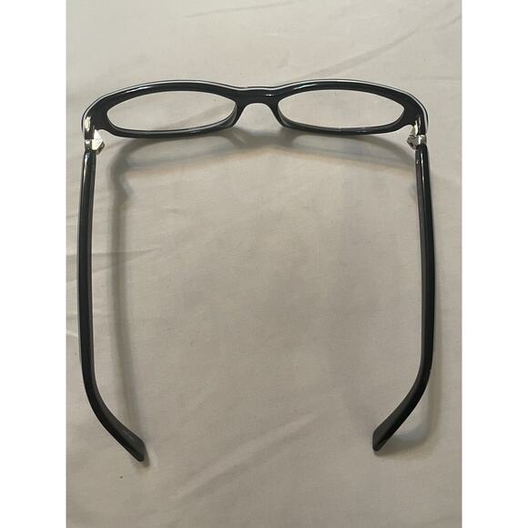 CALVIN KLEIN 5596 961 Eyeglasses Frame 52-16-135 Black/White Polished RZ06 - Picture 8 of 8
